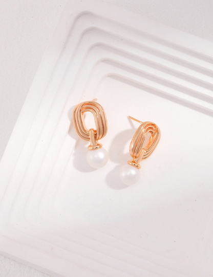 Golden Horizon Earrings
