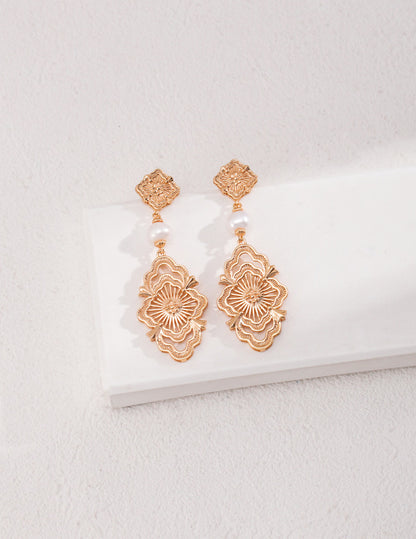 Sunlight Veil Earrings