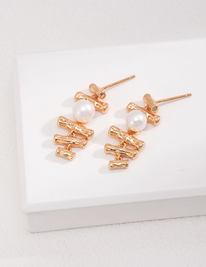 Golden Vine Earrings